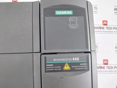 Siemens 6Se6440-2Ue25-5Ca1 Frequency Converter Micromaster 440
