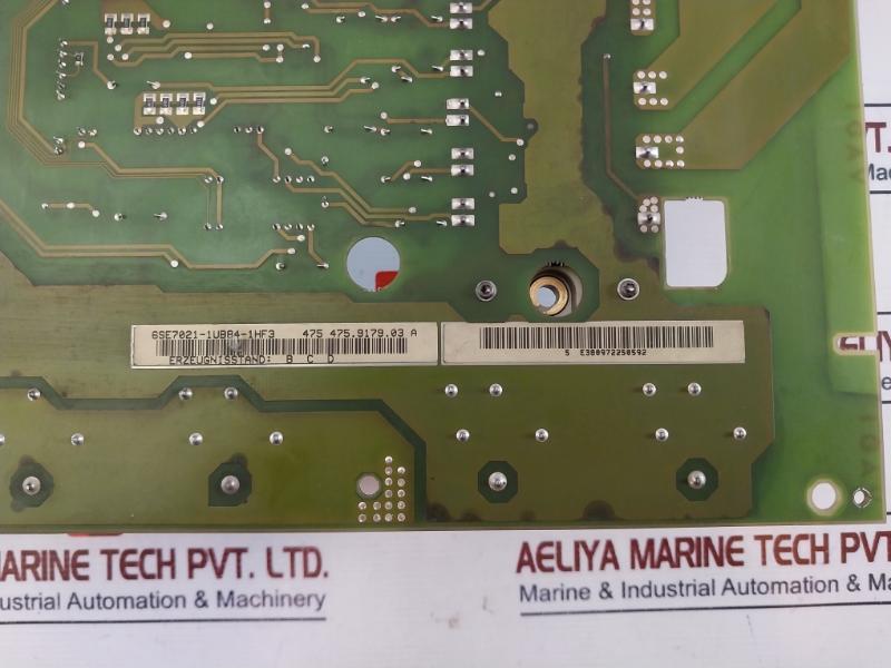 Siemens 6se7021-1ub84-1hf3 Inverter Drive Power Board