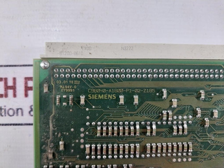 Siemens 6Se7021-3Eb61-z Drive Simovert Vc Converter 94V-0