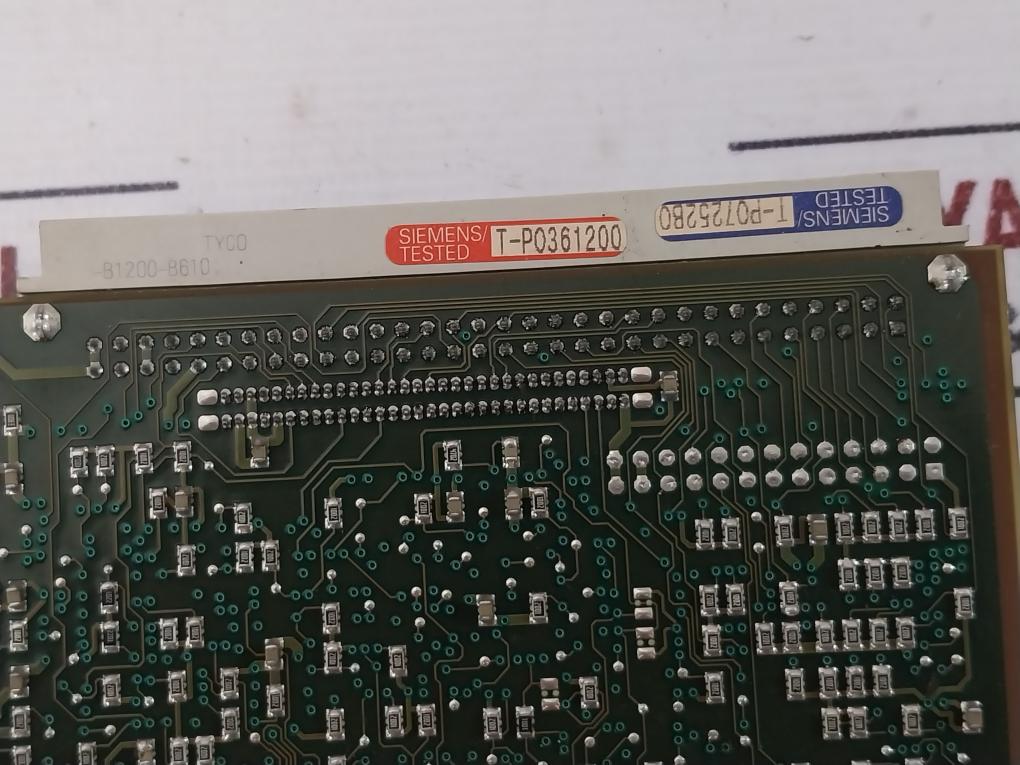 Siemens 6Se7021-3Eb61-z Drive Simovert Vc Converter 94V-0 (Not Working)