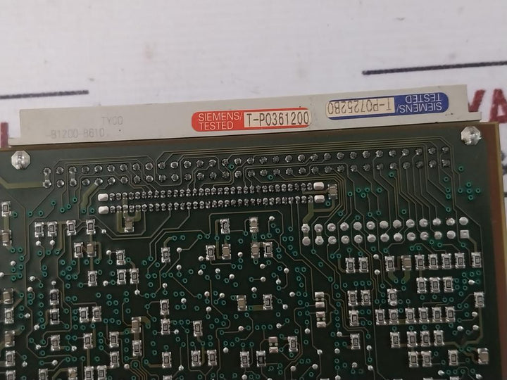 Siemens 6Se7021-3Eb61-z Drive Simovert Vc Converter 94V-0