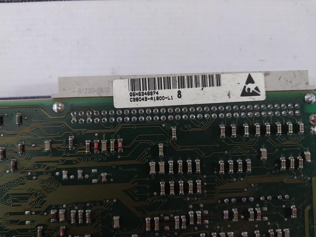 Siemens 6Se7021-3Eb61-z Drive Simovert Vc Converter 94V-0 (Not Working)