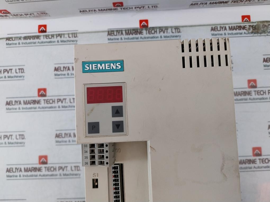 Siemens 6se7021-8tp50-z Masterdrives Mc Dc/ac Drive