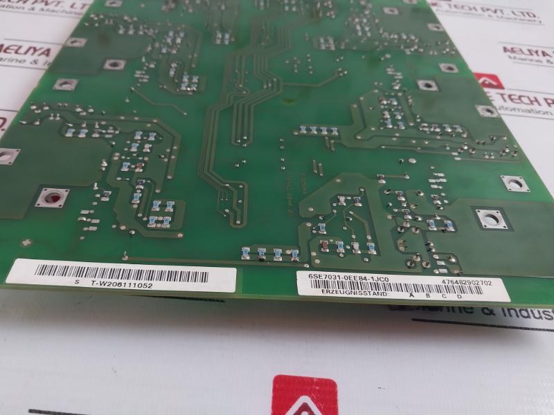 Siemens 6Se7031-0Ee84-1Jc0 Inverter Control Module S T-w206111052