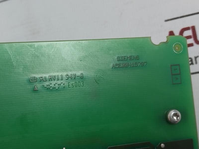 Siemens 6Se7031-7Hg84-1Ja1 Simovert Master Drive Power Supply Module