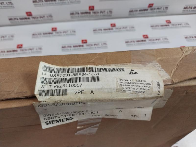 Siemens 6se7031-8ef84-1jc1 Inverter Triggering Module 94v-0