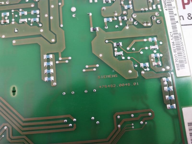 Siemens 6se7031-8ef84-1jc1 Inverter Triggering Module 94v-0