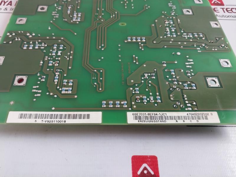 Siemens 6se7031-8ef84-1jc1 Inverter Triggering Module 94v-0