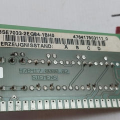 Siemens 6se7033-2eg84-1bh0 Standardization Module 476417.0000.02