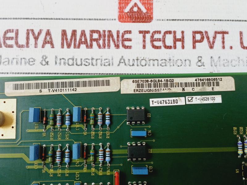 Siemens 6se7038-6gl84-1bg2 Inverter Interface Board