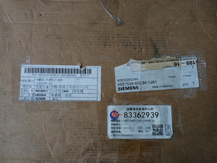 Siemens 6se7038-6gl84-1ja1 Converter Power Board 94v0