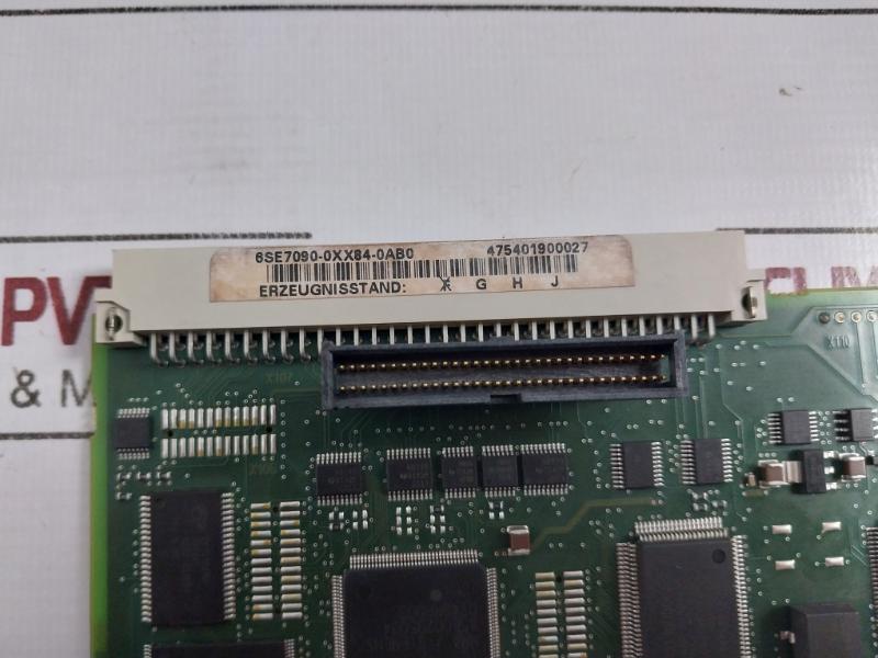 Siemens 6se7090-0xx84-0ab0 Closed-loop And Open-loop Control Module V03 Es002