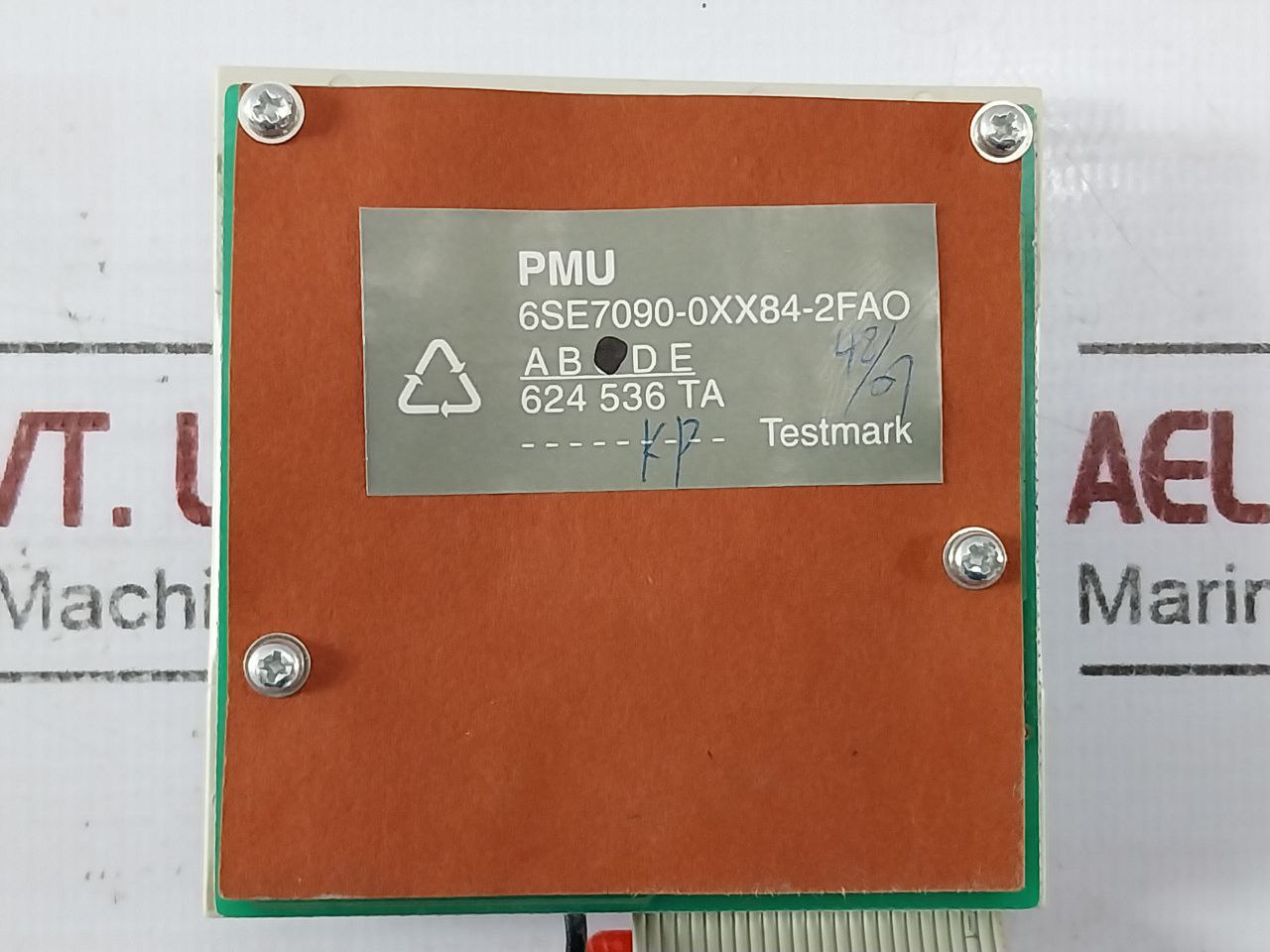 Siemens 6Se7090-0Xx84-2Fao Pmu Operator Panel Keypad Se 476 511.5008.00