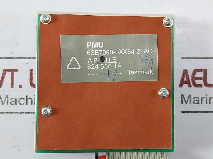 Siemens 6Se7090-0Xx84-2Fao Pmu Operator Panel Keypad Se 476 511.5008.00