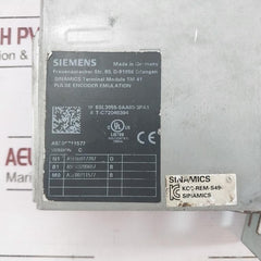 Siemens 6sl3055-0aa00-3pa1 Terminal Module A5e00711577