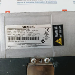 Siemens 6sl3224-0be27-5ua0