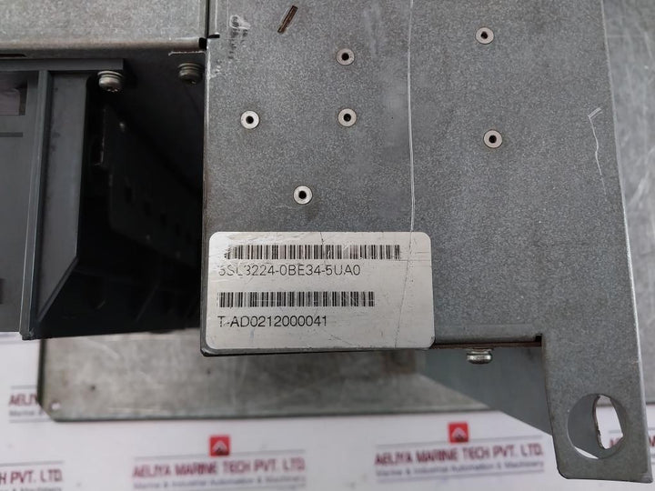 Siemens 6sl3224-0be34-5ua0 Power Module 240 W/ Control Unit 6sl3244-0ba20-1pa0