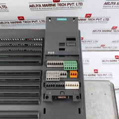 Siemens 6sl3224-0be34-5ua0 Power Module 240 W/ Control Unit 6sl3244-0ba20-1pa0