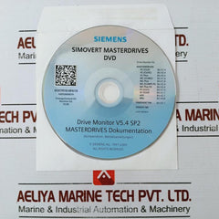 Siemens 6Sy7000-0Ad27 Simovert Masterdrive Drive Monitor V5.4 Sp2