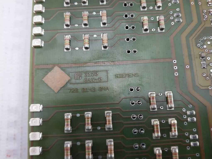 Siemens 720 0143 04a Plc Module 94v-0 720014201 285
