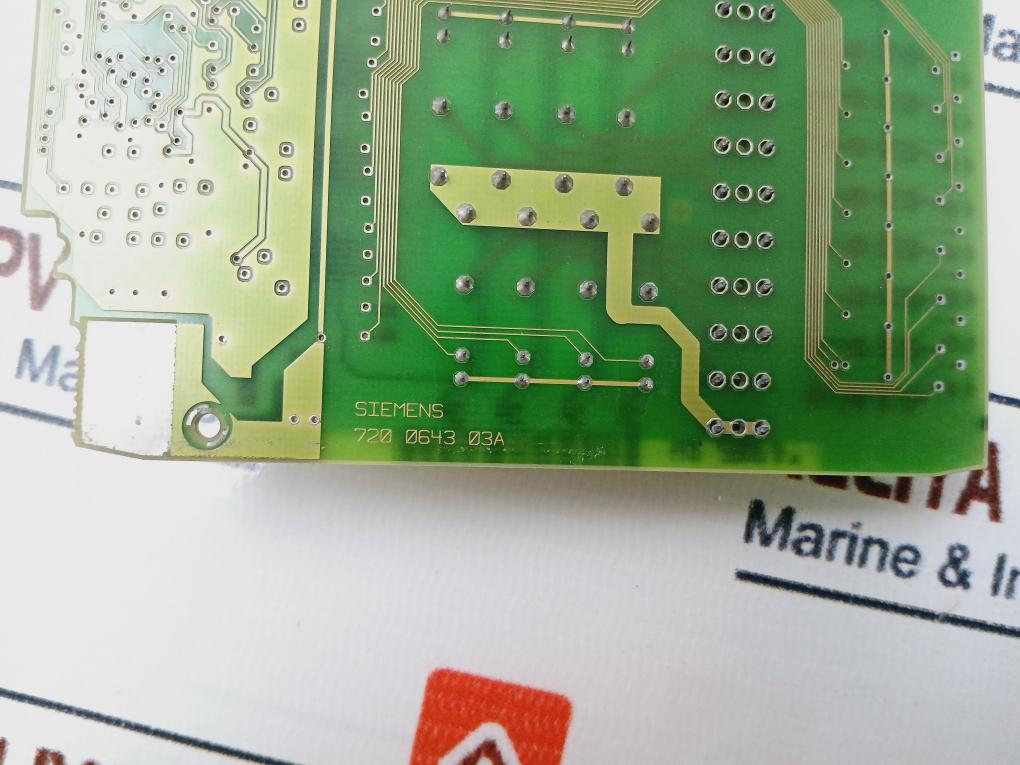 Siemens 720 0643 03A Lighting Control Board