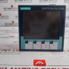 Siemens 7Km3133-0Ba00-3Aa0 Sentron Pac3100 Power Monitoring Device 100-240V 50/60Hz 10Va
