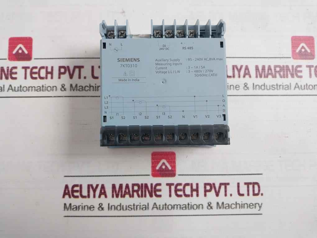 Siemens 7Kt0310 Multi Function Meter 95-240V Ac 8Va