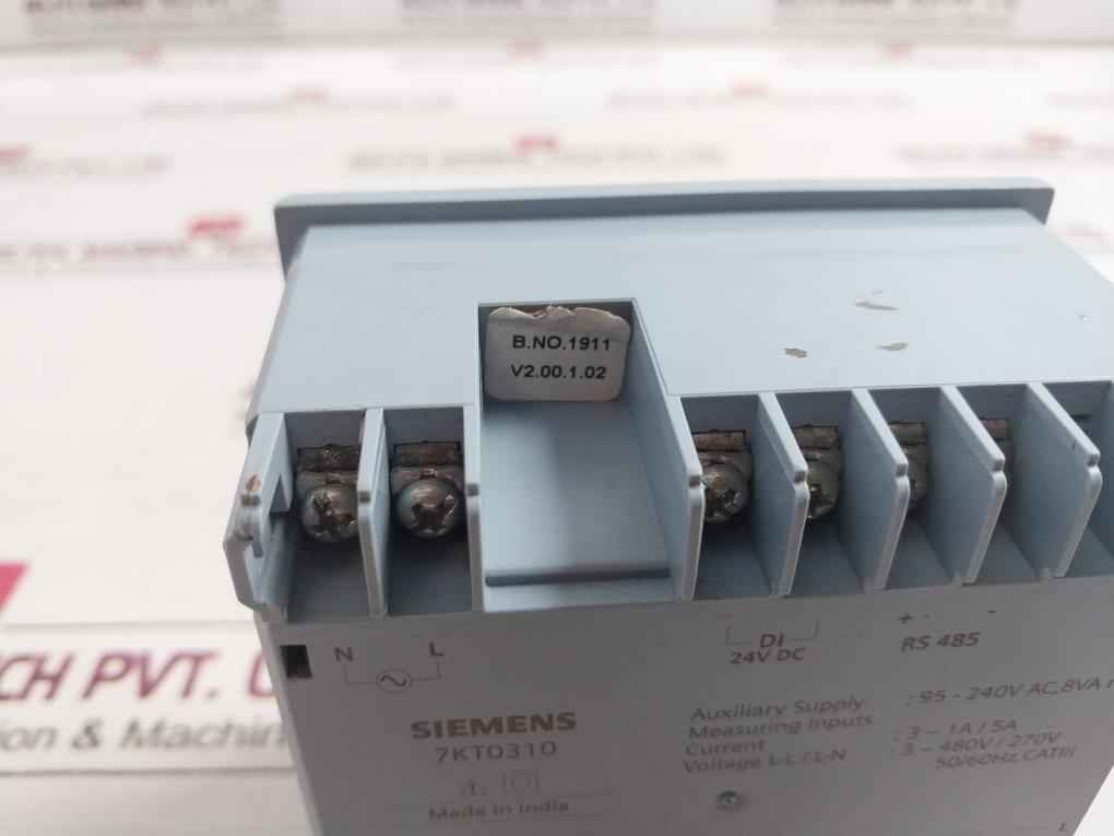 Siemens 7Kt0310 Multi Function Meter 95-240V Ac 8Va