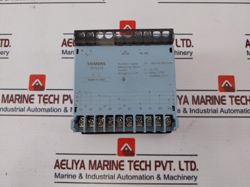 Siemens 7KT0310 Multifunction Meter 95-240v Ac, 8va
