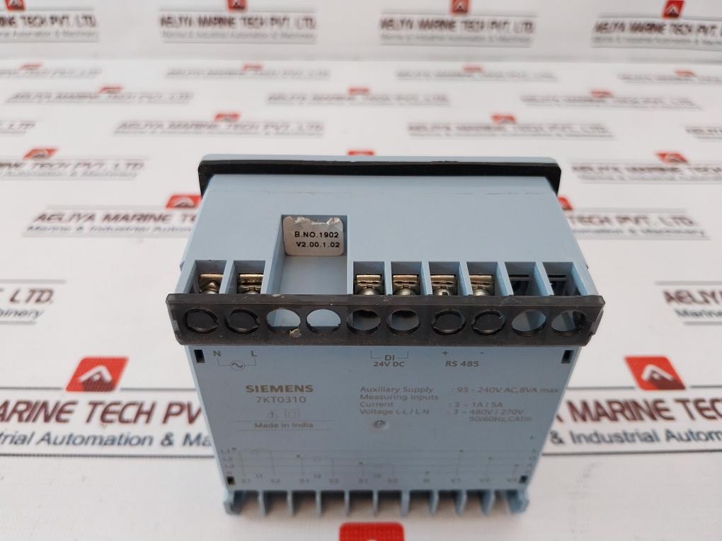 Siemens 7KT0310 Multifunction Meter 95-240v Ac, 8va