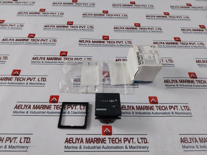Siemens 7Kt5503 Time Counter 115Vac 60 Hz