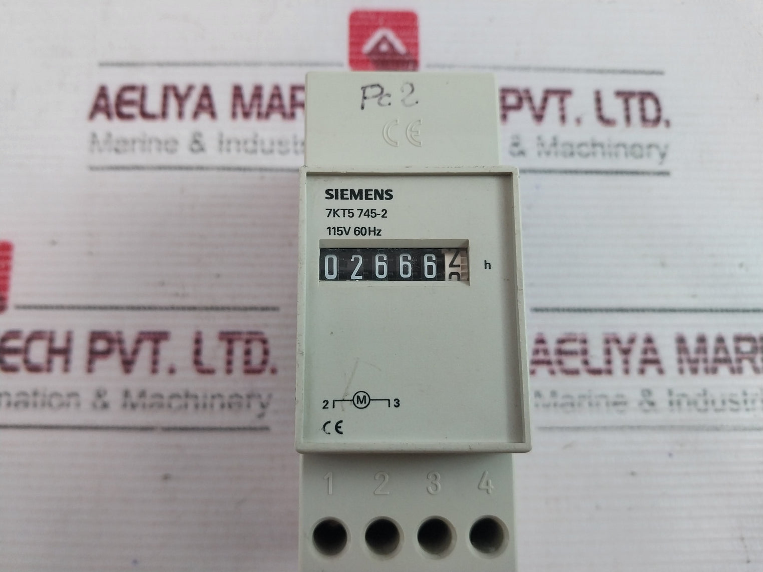 Siemens 7Kt5 745-2 Time Counter 115V 60Hz
