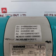 Siemens 7Me2600-3Sb14-2Ag4-z Magnetic Flowmeter With Dn100 Pn16 Flange 4Lp 014040938-088