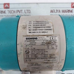 Siemens 7Me2600-3Sj51-5Ab4-z Turbine Flow Meter 7.5 Bar Vfc070 Ch-120070