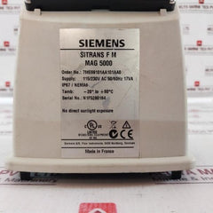 Siemens 7Me69101Aa101Aa0 Flowmeter Transmitter Sitrans F M Mag 5000 115/230Vac