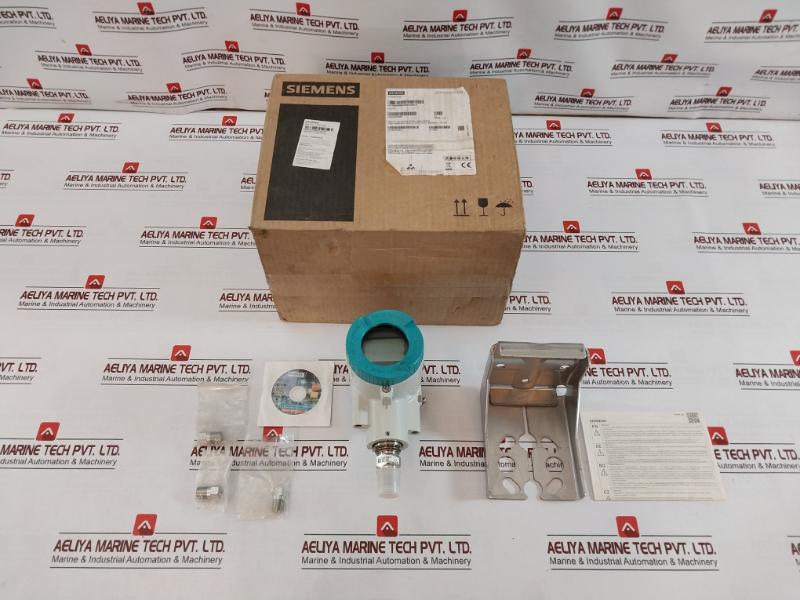 Siemens 7Mf0300-1Qf01-5Sf2-z Pressure Transmitter A5E35435362 4-20Ma Hart 10.5-45V