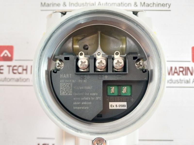 Siemens 7Mf0300-1Qf01-5Sf2-z Pressure Transmitter A5E35435362 4-20Ma Hart 10.5-45V