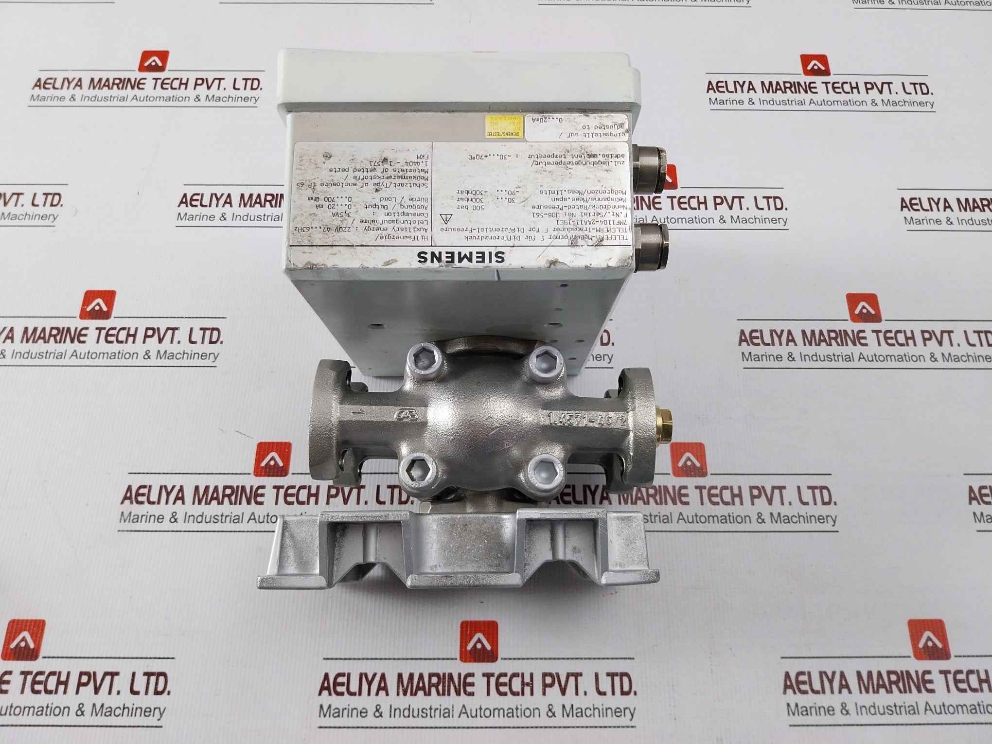 Siemens 7Mf1104-2Aa11-1Be1 Teleperm Transducer For Differential-pressure 220V-63