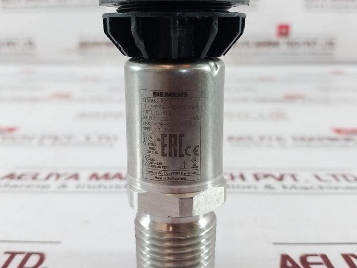 Siemens Sitrans P220 7Mf1567-3Ca00-5Ga1 Hirschmann Pressure Transmitter 4-20Ma
