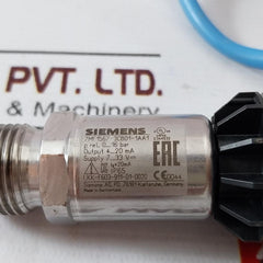 Siemens 7Mf1567-3Cb01-1Aa1 Pressure Transmitter 0-16 Bar 4-20 Ma Ip65 A3X2G5 F1