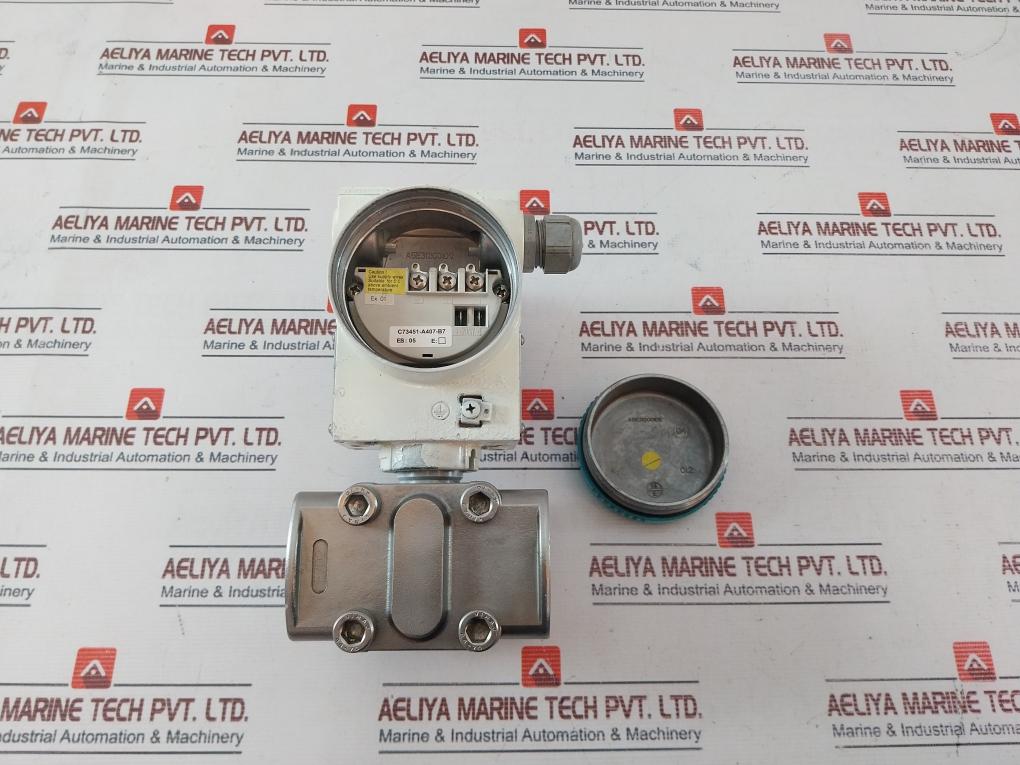 Siemens Sitrans P 7Mf2403-1Ea20-3Ab6-z Pressure Transmitter 4-20 Ma Ip66