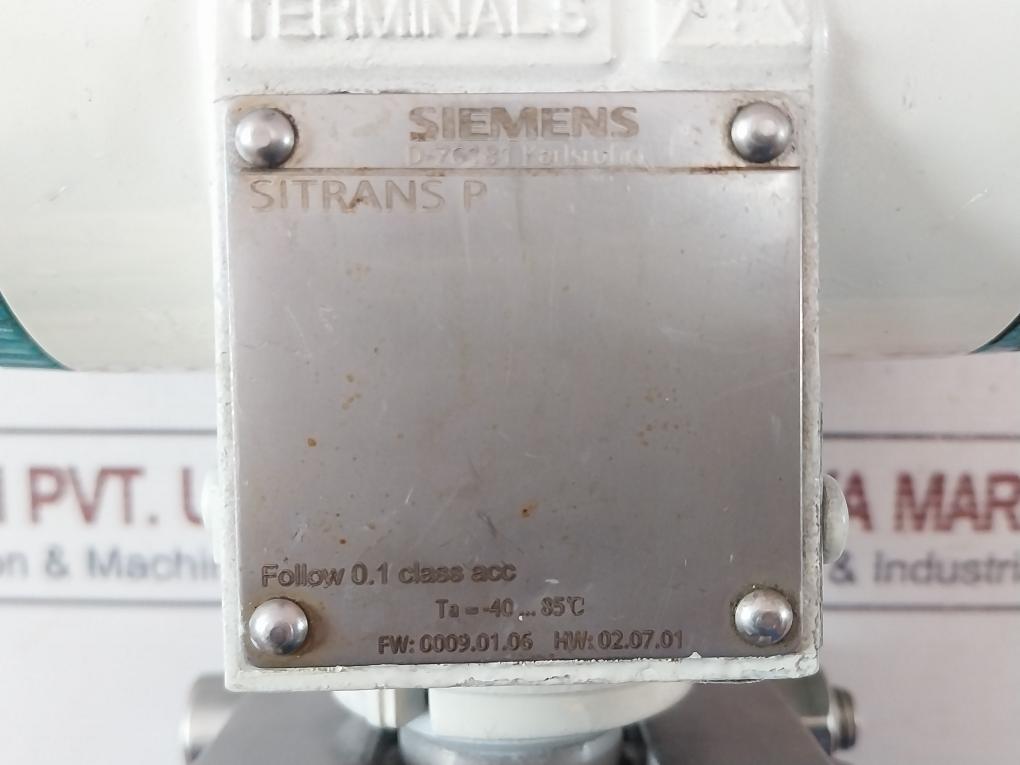 Siemens 7Mf2403-1Ea20-3Ab6-z Sitrans P Pressure Transmitter 4-20 Ma Ip66