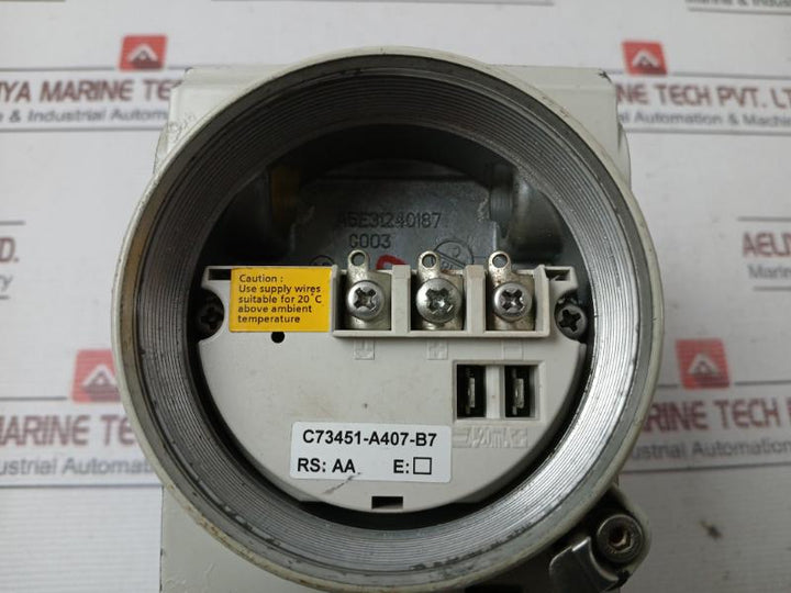 Siemens 7Mf4033-1Dy10-2Pc6 Transmitter For Pressure Dc 10.5-45V 4-20 Ma Hart&nbsp;