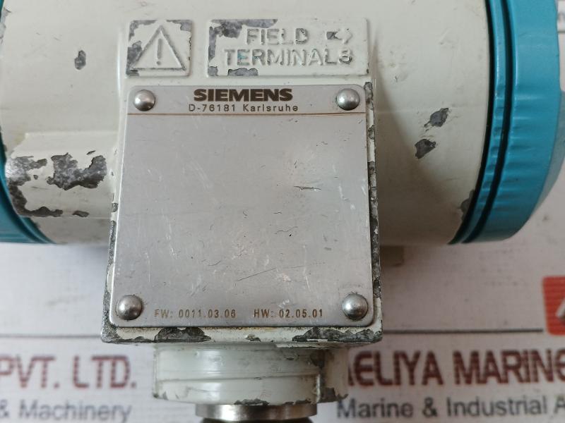 Siemens 7Mf4033-1Ea10-1Ab6-z Transmitter For Pressure 4-20Ma 0.63-63 Bar