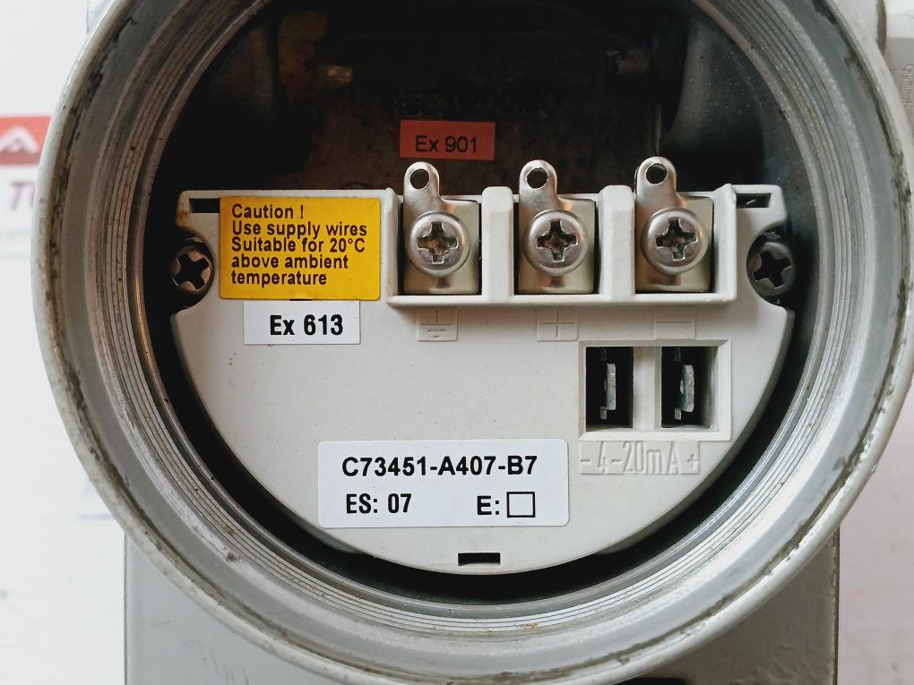 Siemens 7Mf4033-1Ea10-2Ac6-z Sitrans P Ds Iii Pressure Transmitter Ip66