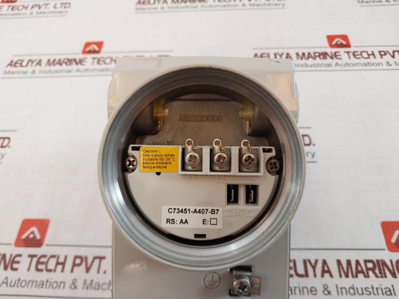 Siemens 7Mf4033-1Ea10-2Ac7-z Transmitter For Pressure Dc 10.5-45V 4-20Ma Hart