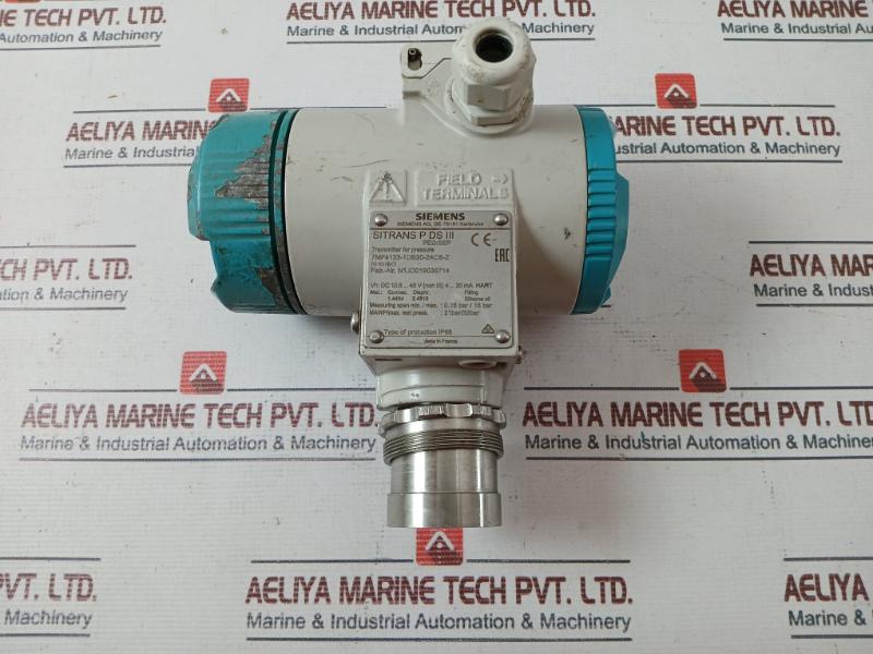 Siemens 7Mf4133-1Db20-2Ac6-z Sitrans P Ds Iii Pressure Transmitter 4...20Ma Hart