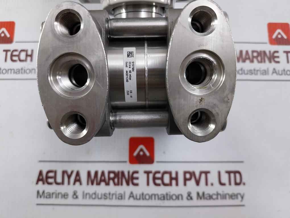 Siemens 7Mf4433-1Ca02-1Ac6-z Differential Pressure Transmitter Pn 160