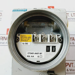 Siemens 7Mf4433-1Ca02-1Ac6-z Pressure Transmitter A5E31200105