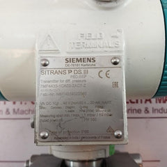 Siemens Sitrans P Ds Iii 7Mf4433-1Ca02-2Ac7-z Differential Pressure Transmitter A5E31200105